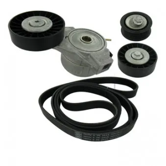 Jeu de courroies trapézoïdales à nervures SKF VKMA 34522