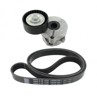 Jeu de courroies trapézoïdales à nervures SKF VKMA 35340