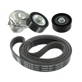 Jeu de courroies trapézoïdales à nervures SKF VKMA 35341