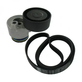 Jeu de courroies trapézoïdales à nervures SKF VKMA 36050
