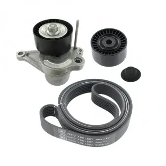 Jeu de courroies trapézoïdales à nervures SKF VKMA 36132