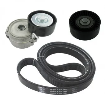 Jeu de courroies trapézoïdales à nervures SKF VKMA 36135