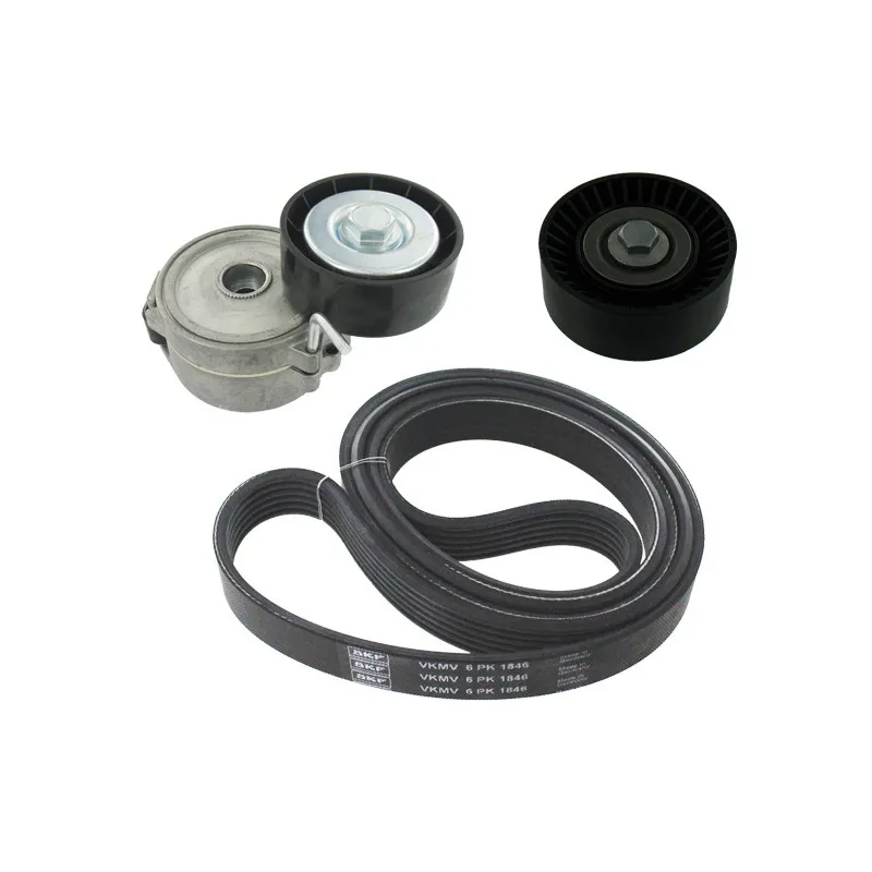 Jeu de courroies trapézoïdales à nervures SKF VKMA 36135
