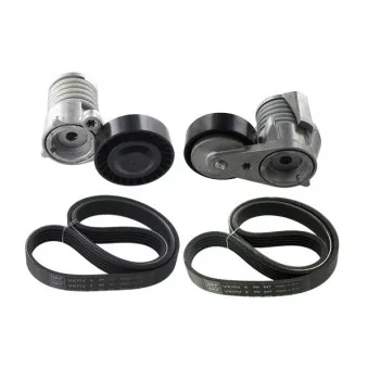 Jeu de courroies trapézoïdales à nervures SKF VKMA 36147