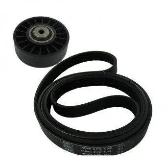 Jeu de courroies trapézoïdales à nervures SKF VKMA 38007