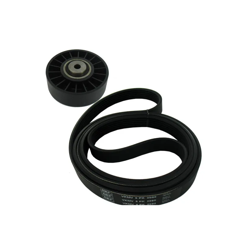 Jeu de courroies trapézoïdales à nervures SKF VKMA 38007