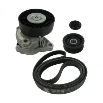Jeu de courroies trapézoïdales à nervures SKF VKMA 38017