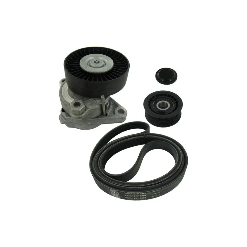 Jeu de courroies trapézoïdales à nervures SKF VKMA 38017