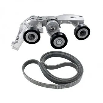 Jeu de courroies trapézoïdales à nervures SKF VKMA 38061