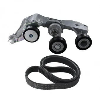 Jeu de courroies trapézoïdales à nervures SKF VKMA 38069