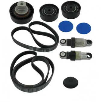 Jeu de courroies trapézoïdales à nervures SKF VKMA 38260
