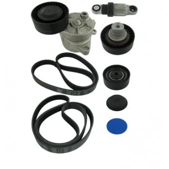 Jeu de courroies trapézoïdales à nervures SKF VKMA 38264