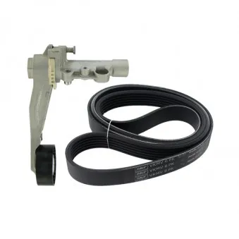 Jeu de courroies trapézoïdales à nervures SKF VKMA 38410
