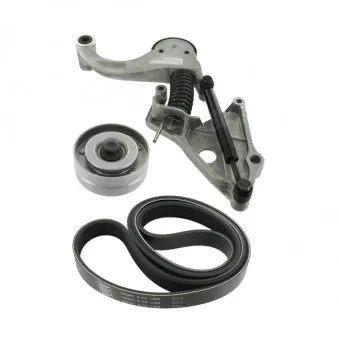 Jeu de courroies trapézoïdales à nervures SKF VKMA 38706