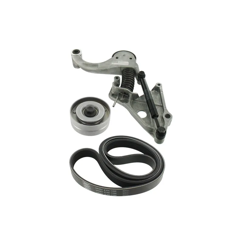 Jeu de courroies trapézoïdales à nervures SKF VKMA 38706