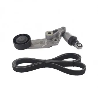 Jeu de courroies trapézoïdales à nervures SKF VKMA 61021