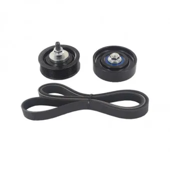 Jeu de courroies trapézoïdales à nervures SKF VKMA 61066