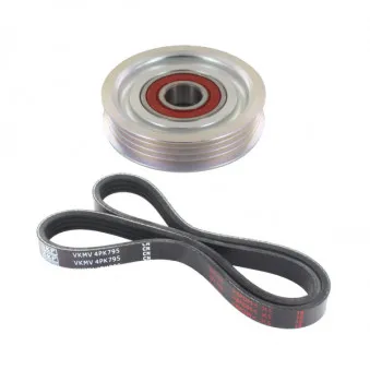 Jeu de courroies trapézoïdales à nervures SKF VKMA 63000