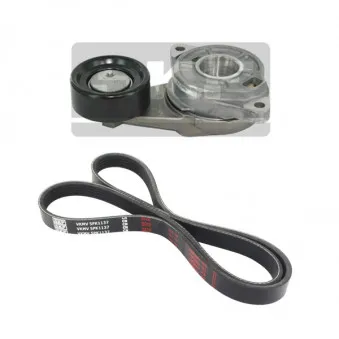 Jeu de courroies trapézoïdales à nervures SKF VKMA 63066