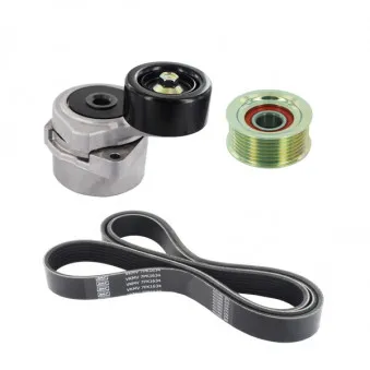 Jeu de courroies trapézoïdales à nervures SKF VKMA 63080