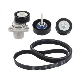 Jeu de courroies trapézoïdales à nervures SKF VKMA 64114