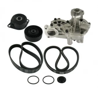 Pompe à eau+Jeu de courroie trapézoïdale à nervures SKF VKMC 31028