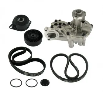 Pompe à eau+Jeu de courroie trapézoïdale à nervures SKF VKMC 31030