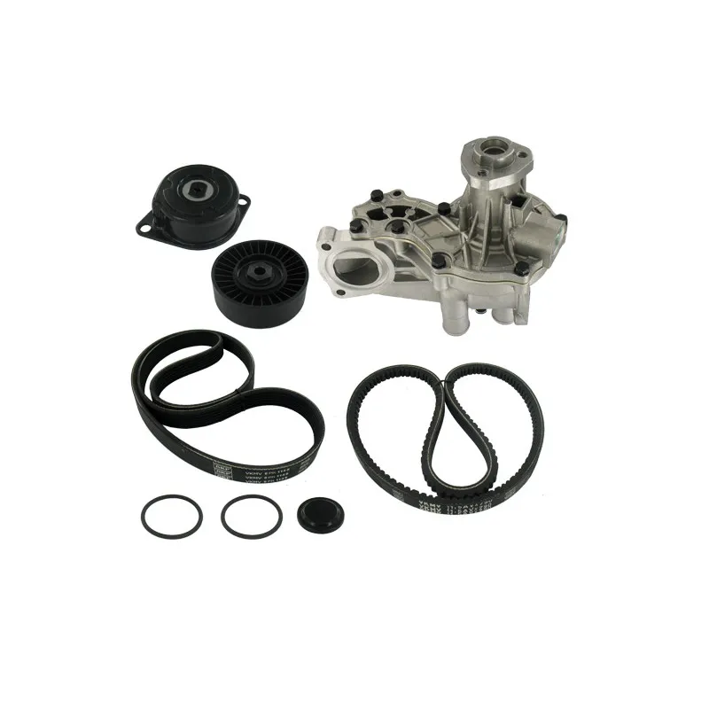 Pompe à eau+Jeu de courroie trapézoïdale à nervures SKF VKMC 31030