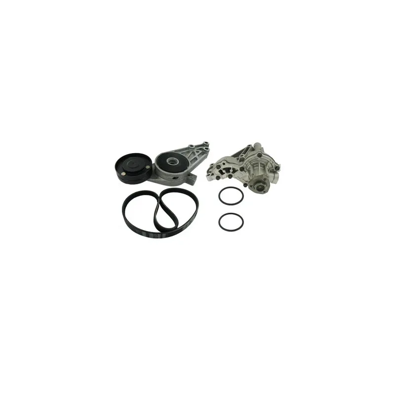 Pompe à eau+Jeu de courroie trapézoïdale à nervures SKF VKMC 31033