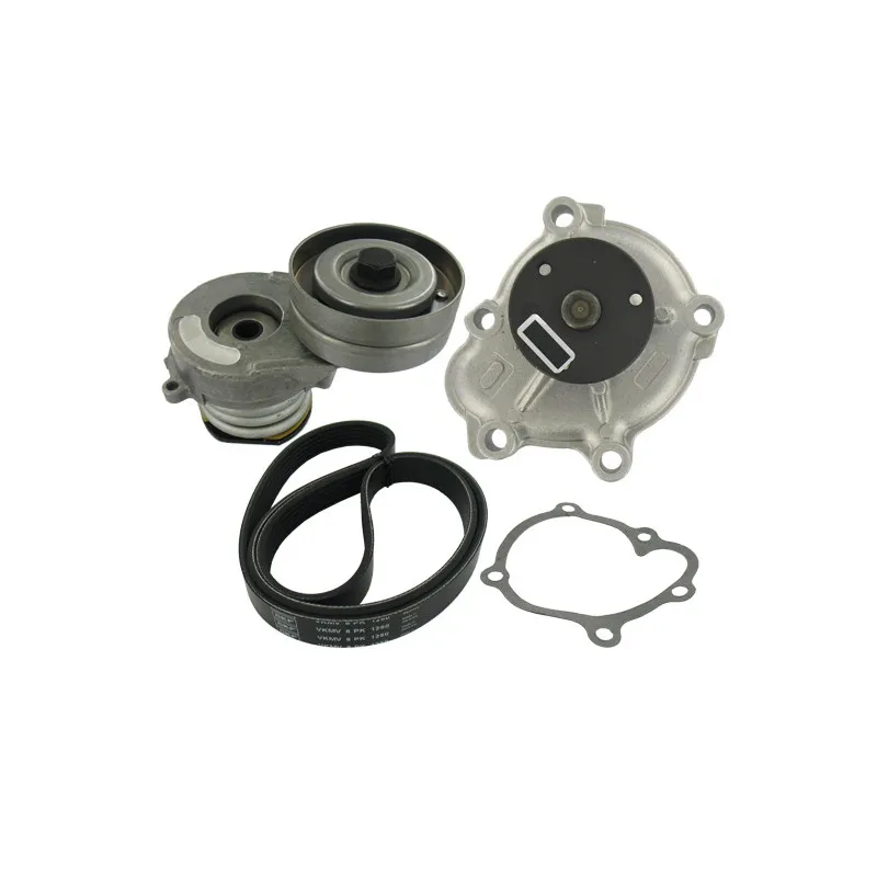Pompe à eau+Jeu de courroie trapézoïdale à nervures SKF VKMC 35215-1