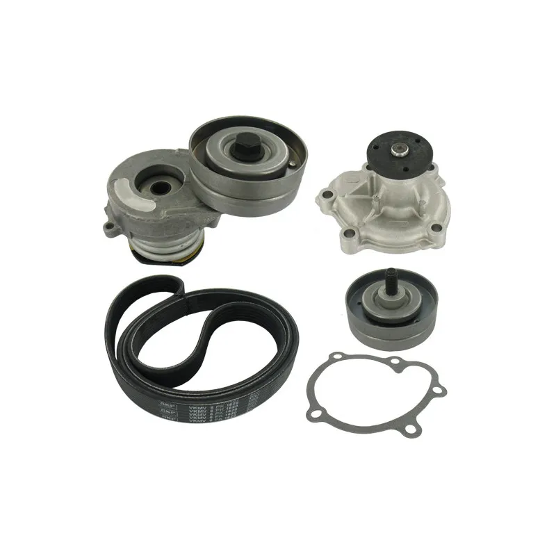 Pompe à eau+Jeu de courroie trapézoïdale à nervures SKF VKMC 35300