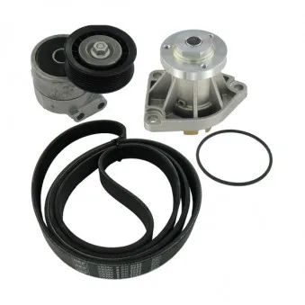 Pompe à eau+Jeu de courroie trapézoïdale à nervures SKF VKMC 35500