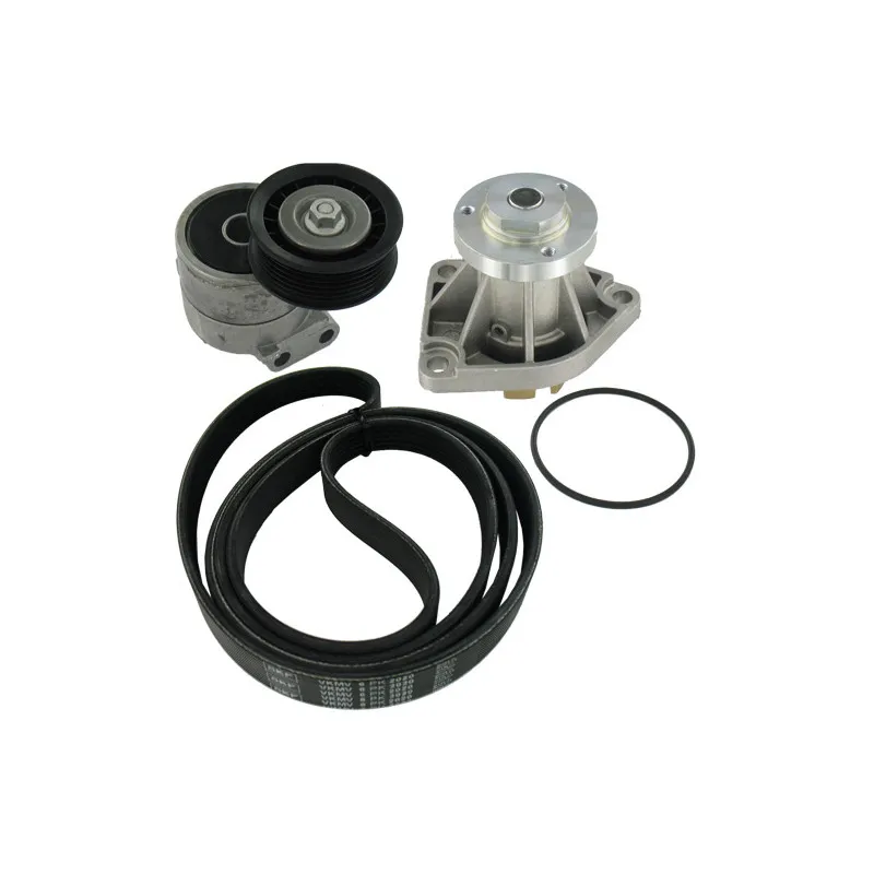 Pompe à eau+Jeu de courroie trapézoïdale à nervures SKF VKMC 35500