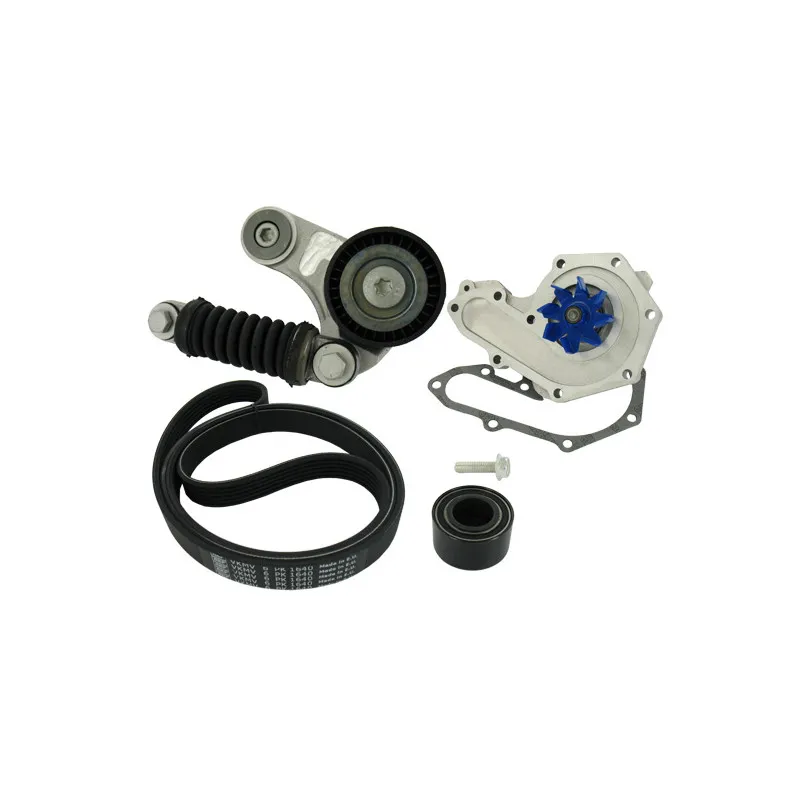 Pompe à eau+Jeu de courroie trapézoïdale à nervures SKF VKMC 36032