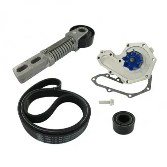 Pompe à eau+Jeu de courroie trapézoïdale à nervures SKF VKMC 36035