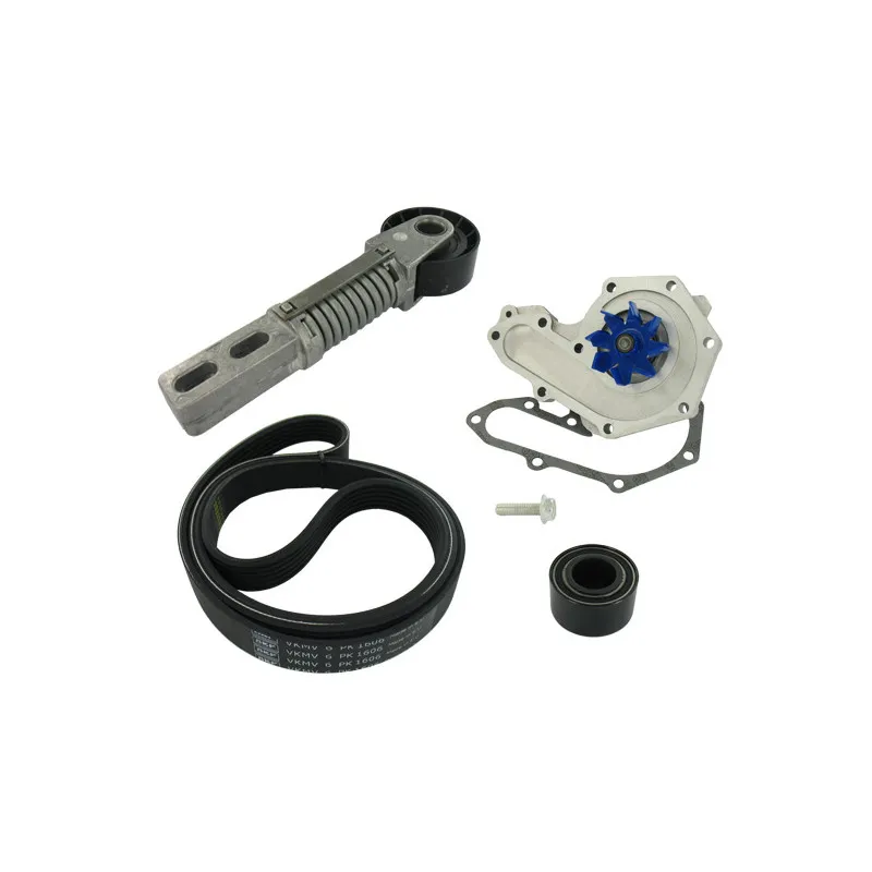 Pompe à eau+Jeu de courroie trapézoïdale à nervures SKF VKMC 36035