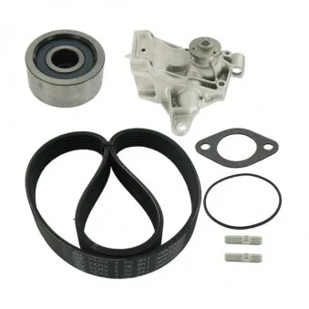 Pompe à eau+Jeu de courroie trapézoïdale à nervures SKF VKMC 36117