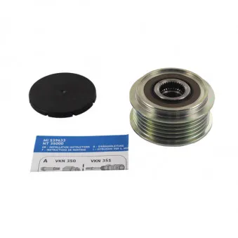 Poulie roue libre, alternateur SKF