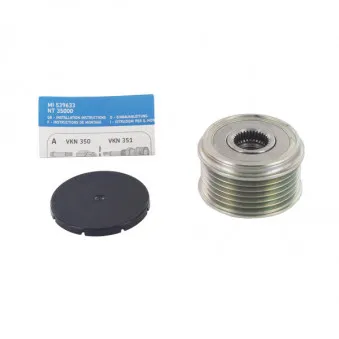 Poulie roue libre, alternateur SKF VKM 06406