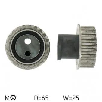 Poulie-tendeur, courroie crantée SKF VKM 18000
