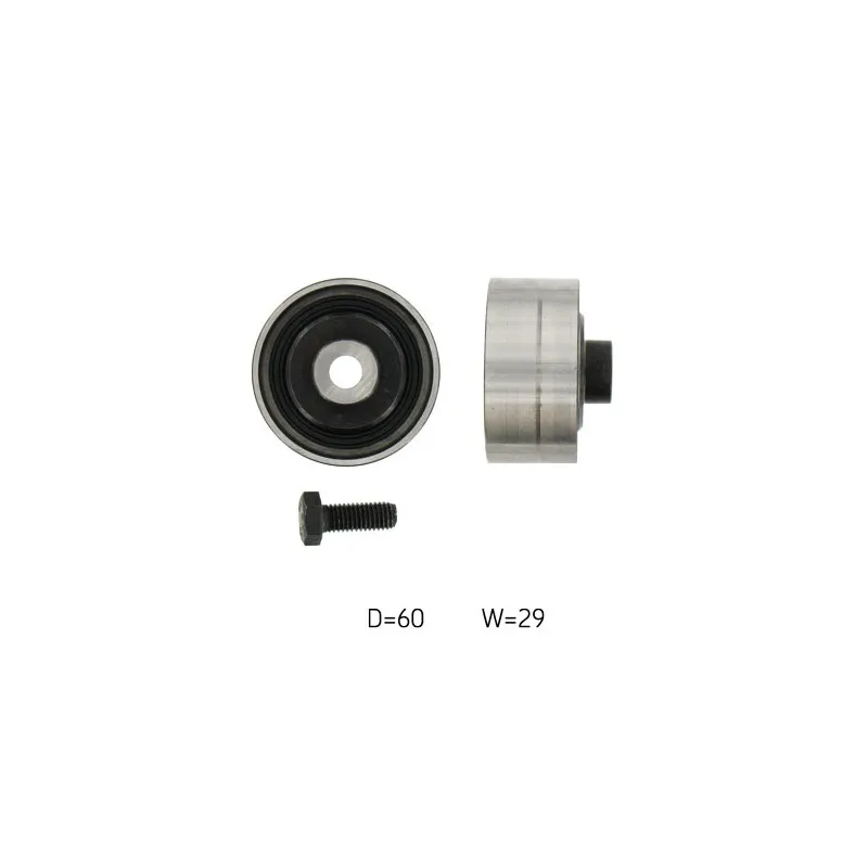 Poulie renvoi/transmission, courroie de distribution SKF VKM 23213