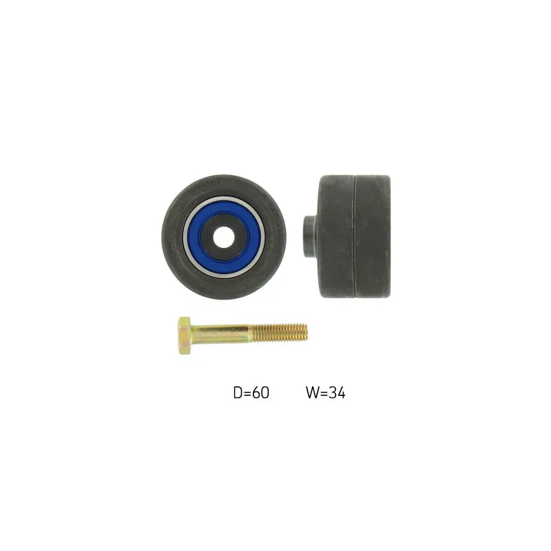 Poulie renvoi/transmission, courroie de distribution SKF VKM 23214