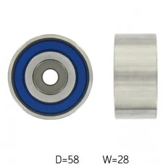 Poulie renvoi/transmission, courroie de distribution SKF VKM 25222