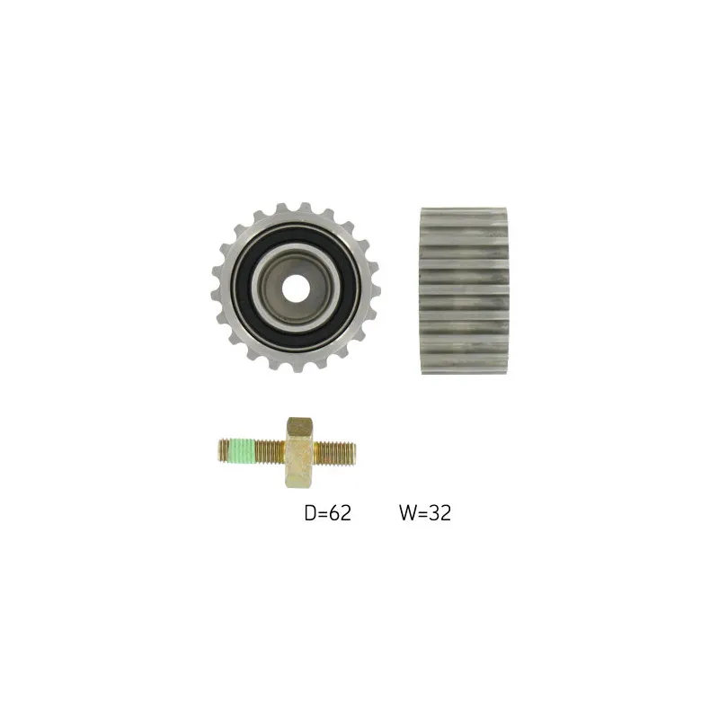 Poulie renvoi/transmission, courroie de distribution SKF VKM 26502