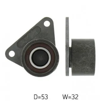 Poulie renvoi/transmission, courroie de distribution SKF VKM 26612