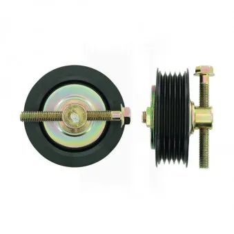 Poulie renvoi/transmission, courroie trapézoïdale à nervures SKF VKM 61002