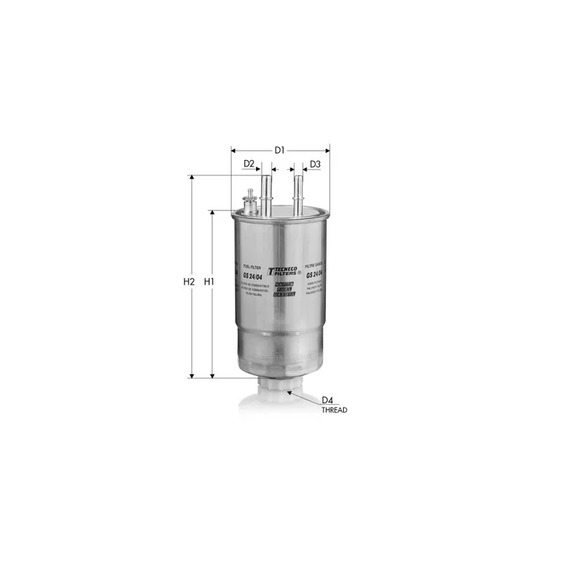 Filtre à carburant TEKNÖR SF 6047
