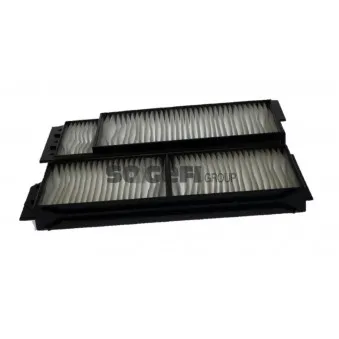 Filtre, air de l'habitacle PURFLUX AH251-2