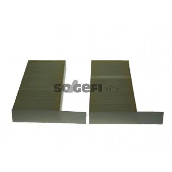 Filtre, air de l'habitacle PURFLUX AH425-2