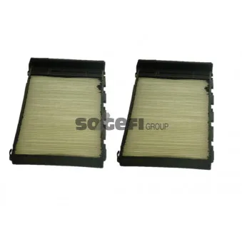 Filtre, air de l'habitacle PURFLUX AH489-2